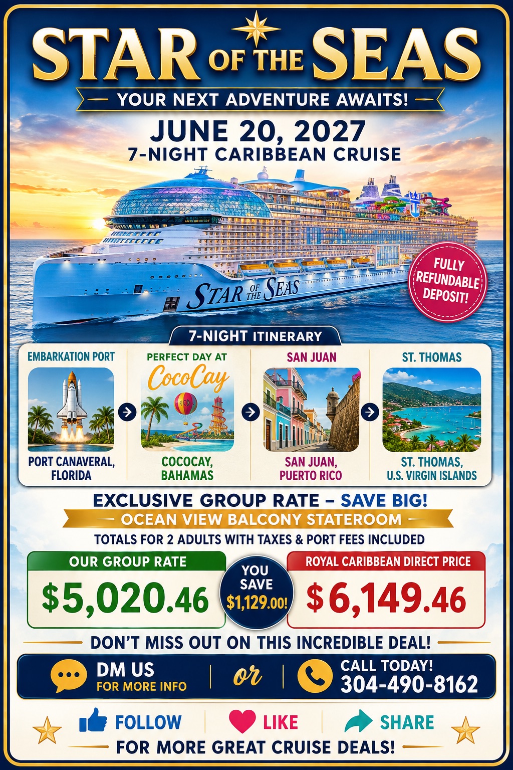 Star of the Seas June 20, 2027